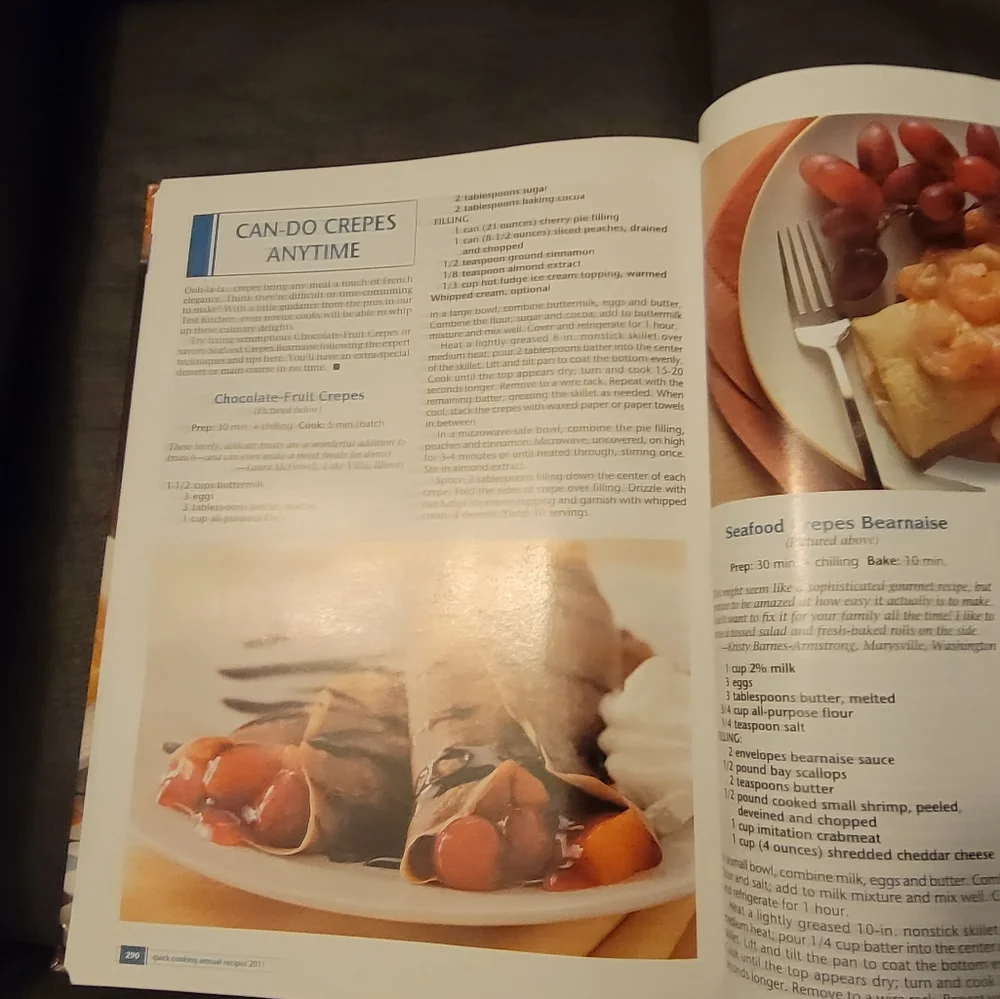 2011 Taste of Home Quick Cooking Annual Recipes   ‎ Hardcover